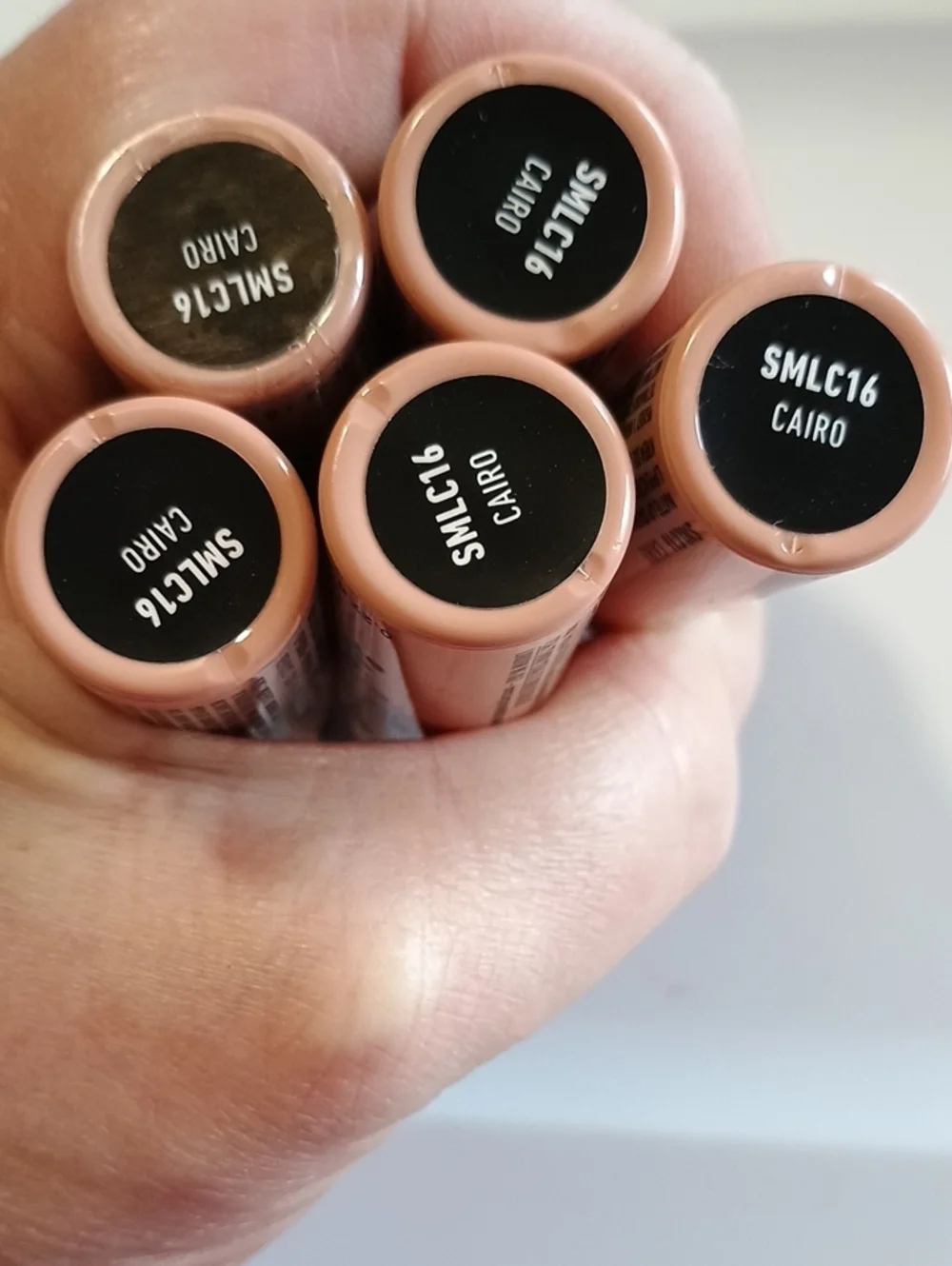 5 x NYX Professional Makeup Soft Matte Lip Cream, Cairo